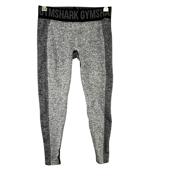 Gymshark Leggings Womens M Gray Flex Low Rise Booty Boost Gym Yoga Athletic - Picture 1 of 12